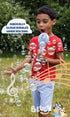 BLUEY DANCE MODE Bubble Machine and Toy Microphone | Bluey Toy for Baby, Toddlers and Kids | includes Bubble Solution...