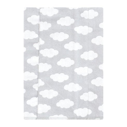 Hudson Baby Unisex Baby Flannel Burp Cloth 7pk, Teal Elephant, One Size...