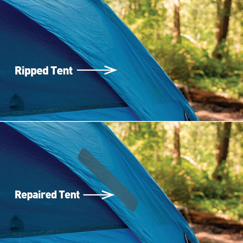 GEAR AID Tenacious Tape 3”x20” Fabric and Vinyl Gear Repair Tape, Quickly Fix Holes and Rips in Puffy Jackets, Rain and Snow Gear, Tents, Sleeping...