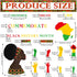 Outus 105 Pieces Black History Month Decorations Black History Month Bulletin Board Decor Cutouts Sets African American Celebration Bulletins for ...