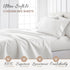 Linen Market Double-Brushed Patterned Microfiber Full Sheet Set 4 Piece – Oeko-TEX Certified Ultra Soft & Wrinkle-Free - 16" Deep Pocket Sheets - ...