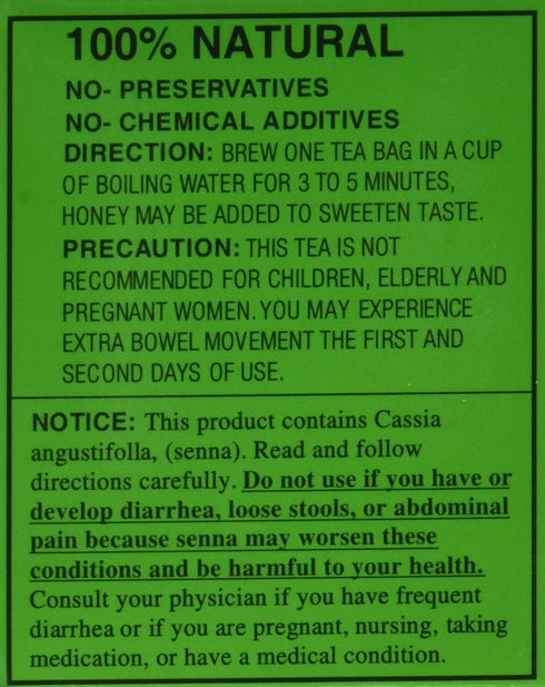 Evergreen Leaves Brand California Dieters' Tea 20 TB...