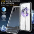Hensinple for Nothing Phone 2 Case with Tempered Glass Screen Protector, Anti-Yellowing Military-Grade Drop Protection Cover, Shockproof Soft Slim...