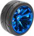 ShareGoo OD 2.55" Rubber Tires w/Plastic Wheel Rims 12mm Hex Compatible with HSP Tamiya Kyosho Traxxas Sakura WLtoys 1/10 RC On Road Racing Tourin...