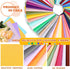 60 Pieces Solid Cotton Quilting Fabric Color Fabric Bundles Fabric Quilt Solid Quilting Squares Quilting Fabric Patchwork Sewing Craft Precut Fabr...