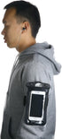 Waterproof Phone Holder Armband Case - for Swimming Running Walking with Headphone Jack. Fits All Standard Size Phones up to 15cm- iPhone, Samsung...