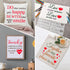16 Pieces Inspirational Word Stencils Family Sign Stencils Reusable Painting Stencils Love Home Template with Metal Open Ring for Painting on Wood...