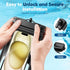 Waterproof Phone Pouch (2-Pack), BG02 IPX8 Double Storage Lanyard Waterproof Phone Case Compatible with iPhone 15 Pro Max, Samsung Galaxy S23 Ultr...