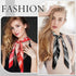 2 Pcs 27.5'' Large Bandanas Silk Square Head Scarfs Scarves Satin Head Scarf Hair Scarf Silk Head Scarf Silk Bandana Silk Hair Wrap Neck Scarf for...