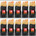 AROIC Paint Brushes, 10 Pack 100 Pcs Acrylic Paint Brushes Artist Paint Brushes for Oil Watercolor Acrylic Face Rock Painting?Black?...