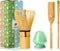 TEANAGOO Japanese Matcha Ceremony Accessory, Matcha Whisk (Chasen), Bamboo Scoop (Chashaku), Tea Spoon, Green Celadon Whisk Holder,TG-I1, The Perf...