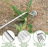Weeding Rake Weed Remover Weed Puller Tools Hand Weeder Yard for Vegetable Gardening Backyard Farm Planting & Weeding (2 piece)...