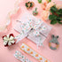 4 Roll 20 Yard Little Cutie Baby Shower Ribbon 1.5 Inch Orange Citrus Theme Wired Baby Shower Ribbon a Little Cutie Is on the Way Ribbon for DIY C...