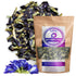 Sou Zen Butterfly Pea Flowers (80 g) Dried Tea Leaves | Natural, Raw Drink Mix w/Antioxidants, Organic Nootropics | Thai Herbal Floral Tea...