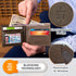 Christian Art Gifts Genuine Leather Wallet for Men John 3:16 Bible Verse with Cross Classic Taupe Leather RFID Blocking Multi-purpose Slots and Ca...