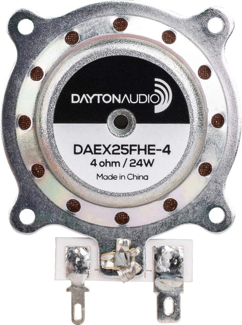 Dayton Audio DAEX25FHE-4 Framed High Efficiency 25mm Exciter 24W 4 Ohm...