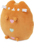 GUND Pusheen Gingerbread Squisheen, Stuffed Animal for Ages 8 and Up, Brown/White, 6”...