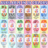 50g Rainbow Beginner Crochet Yarn for Crocheting and Knitting Multicolor Cotton Crochet Yarn for Beginners with Easy-to-See Stitches Cotton-Nylon ...