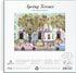 Galison Spring Terrace – 1000 Piece Joy Laforme Puzzle Featuring a Magnolia Filled Neighborhood Day On A Spring Day...