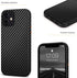 Tasikar Compatible with iPhone 12 Mini Case Carbon Fiber Leather Design with TPU Hybrid Slim Case (Black)...