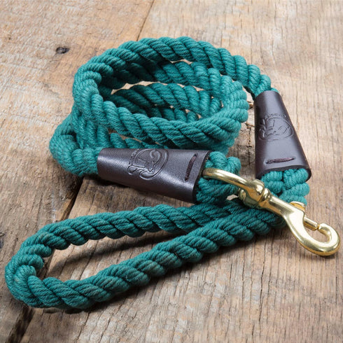 Embark Pets Country Dog Rope Leash – Braided Cotton Rope Leashes for Dogs Thick Rope Dog Leash– Rope Leash for Small Dogs, Rope leash for Medium D...