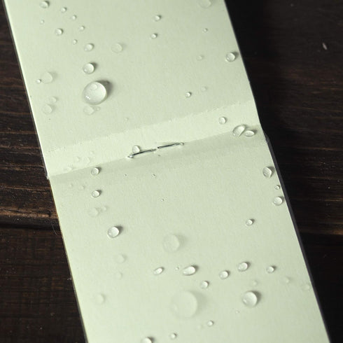 Rite in the Rain Weatherproof On The Go Wallet Notebook, 2" x 3.375", Green Cover, Blank Pages, 6 Pack (No. OTG971L)...