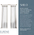 Elrene Home Fashions Shilo Sheer Boho Tab-Top Window Curtain Panel with Tassels, Linen, (52 X 84)...