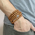Mens Womens 108 Bead Sandalwood 8mm Mala Bracelet - Yoga Meditation Beads - Buddha Prayer Beads...