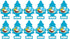LITTLE TREES Car Air Freshener | Hanging Paper Tree for Home or Car | Caribbean Colada | 12 Pack...