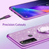 Case for TCL 30 XL (6.82-inch) Cover ShockProof Protector with Strap Lanyard Holder Ring for Girls Women Glitter Sparkle Bling Cute Phone Case for...