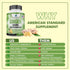 American Standard Supplements Organic Ginger 3850mg Per Serving with Organic Black Pepper Extract, Vegan, Gluten Free, Non-GMO, 90 Capsules, 90 Se...
