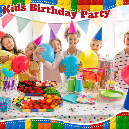 Mifoci 13.7" Building Block Party Cardboard Number for Charcuterie Bricks Birthday Party Fillable Paper Mache Chocolate Candy Decorative Gift Box ...