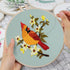 Louise Maelys 3 sets bird Embroidery Kits for Beginners,Adults Starter flower pattern Cross Stitch Kit DIY Needlepoint Kits with embroidery instru...