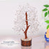 YATHABI Clear Quartz - Crystal Tree - Gemstone - White Money Tree - Chakra Tree - Quartz Crystal - Crystal Bonsai Tree - Tree of Life Decor - Spir...