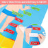 35 Pcs Body Parts for Kids Felt Board Set Preschool Learning Interactive Educational Human Teaching Storytelling Early Learning Play Kit Interacti...