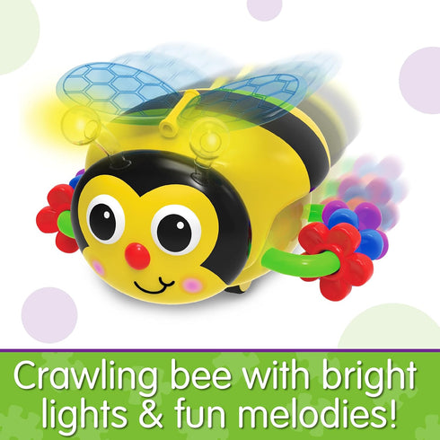 The Learning Journey Early Learning - Crawl About Bee - Crawling Toys for Babies 6-12 Months - Bright Lights and Fun Melodies - Award Winning Toys...