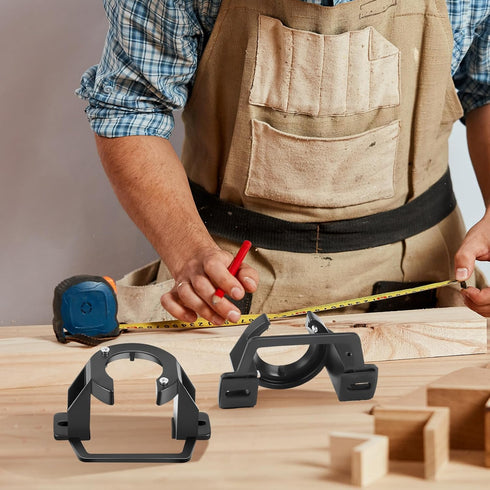 Zonon 2 Pcs Ceiling Fan Mounting Bracket Ceiling Fan Mounting Kits Ceiling Fan Parts for Cathedral Canopy Living Room, Black (without Wire)...