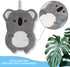 SHIDOW Cute Hand Towels Animals, Kitchen Hand Towels Cute Animals,Bathroom Kitchen Home Cleaning Tool (Grey)...