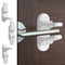 3 Pack - Door Lever Baby Safety Lock - Baby Proofing - Prevent Little Kids from Opening Doors with A Child Proof Door Handle Lock - 3M Adhesive - ...