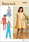 Butterick Easy to Make Girls' Dress, Jumpsuit and Romper Sewing Pattern Packet, Design Code S9127, Sizes 7-8-10-12-14, Multicolor...