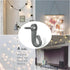 Pack of 46 Q Hanger Screws in Hooks for Outdoor String Lights and Garage Party Decor...