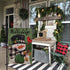 Christmas Welcome Garden Flag Floral Double Sided Vertical Rustic Farmhouse Yard Seasonal Holiday Outdoor Decor 12×18 Inch Y001...
