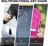 eBoot Detachable Pull Apart Key Rings Keychains (2 Pack)...