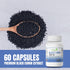 Organic Black Cumin Seed Capsules - Support Cardiovascular and Respiratory System - Cold Pressed Nigella Contains Thymoquinone Powerful Antioxidan...