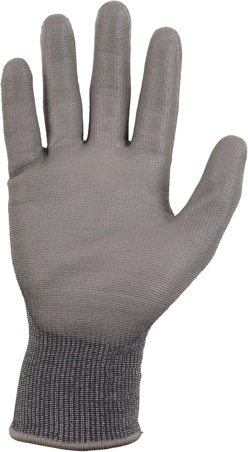 Ergodyne unisex adult ANSI A4 PU Coated CR Gloves, Gray, Extra Large US...