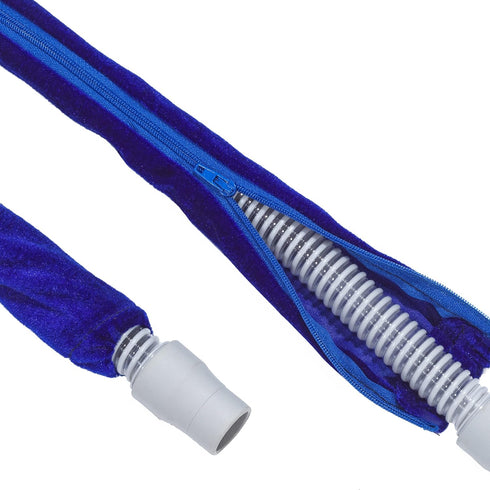 CPAP Tube Hose Cover - Wrap Fleece Skin - Full Length Zipper Cpap Hose Cover - Prevent Rainouts (8 Foot)...