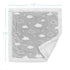 American Baby Company Heavenly Soft Chenille Sherpa Security Blanket, Gray, 14" X 14", Warm and Cozy for Boys and Girls...