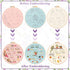 UXORSN 3 Sets Embroidery Kit for Beginners Adults Learn 30 Different Stitches Cross Stitch Starter Kits Including Fabric with Stamped Flower Patte...