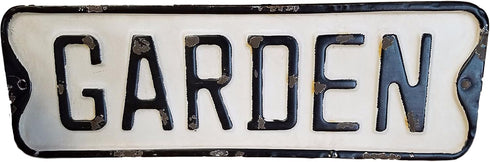 Vintage Street Sign (GARDEN)...