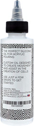 IMPRESA Acrylic Pouring Oil - 100% Silicone - Ideal Silicone Lubricant for Art Applications - Large 4 Ounces (Includes Pipette) - Made in The USA...